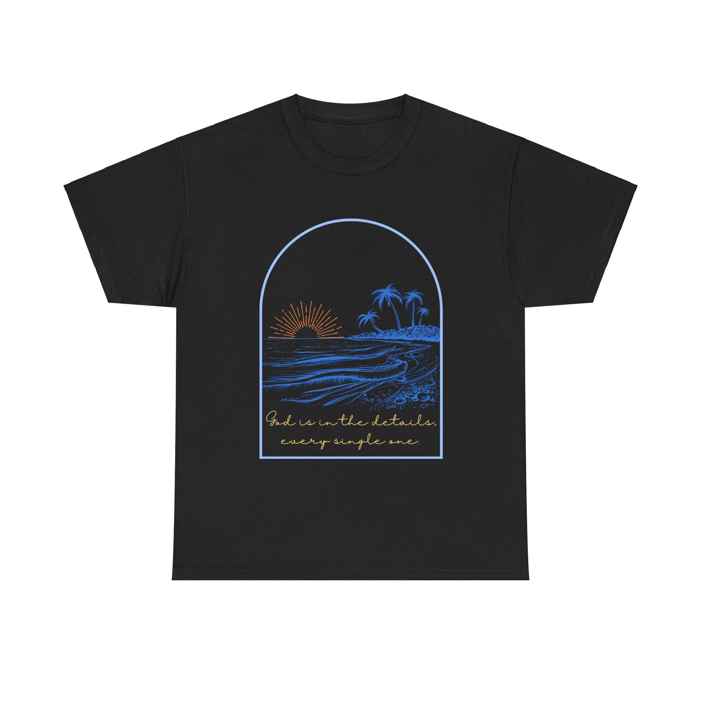 God is in the details Heavy Cotton Tee
