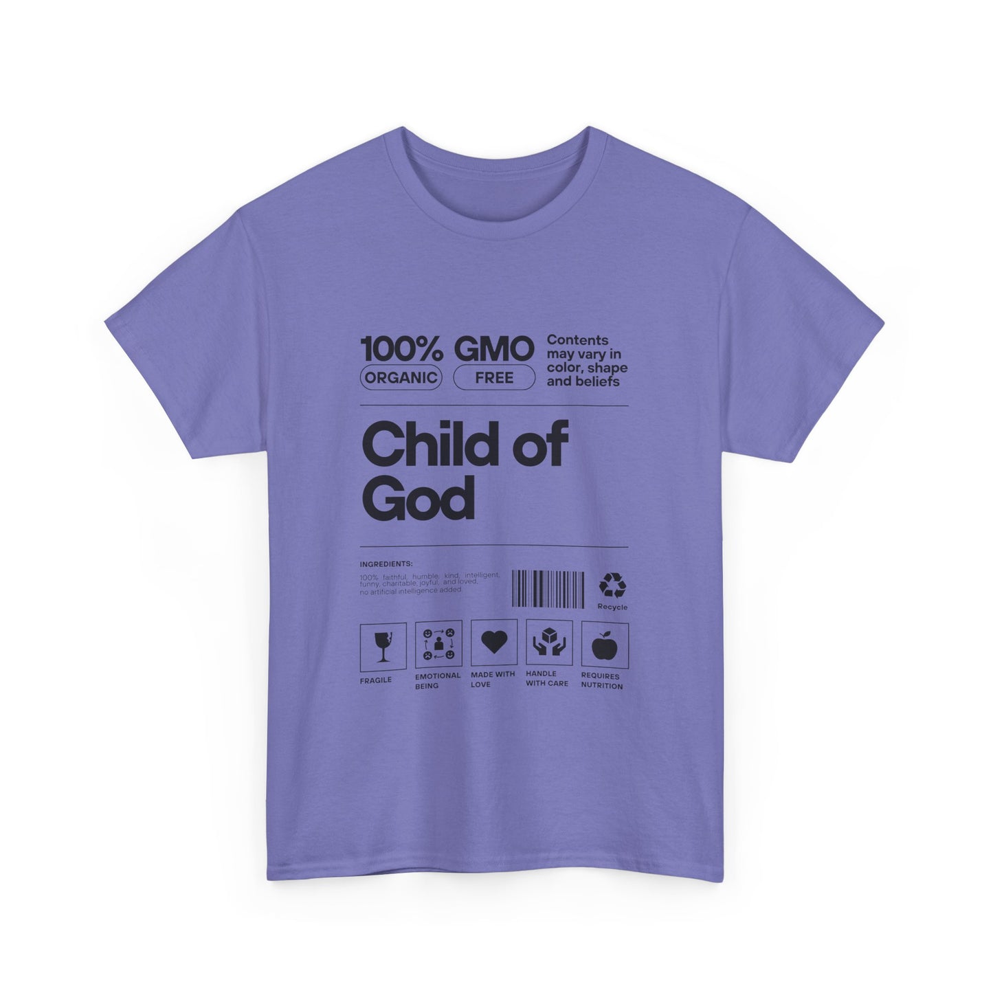Child of God Label Cotton Tee