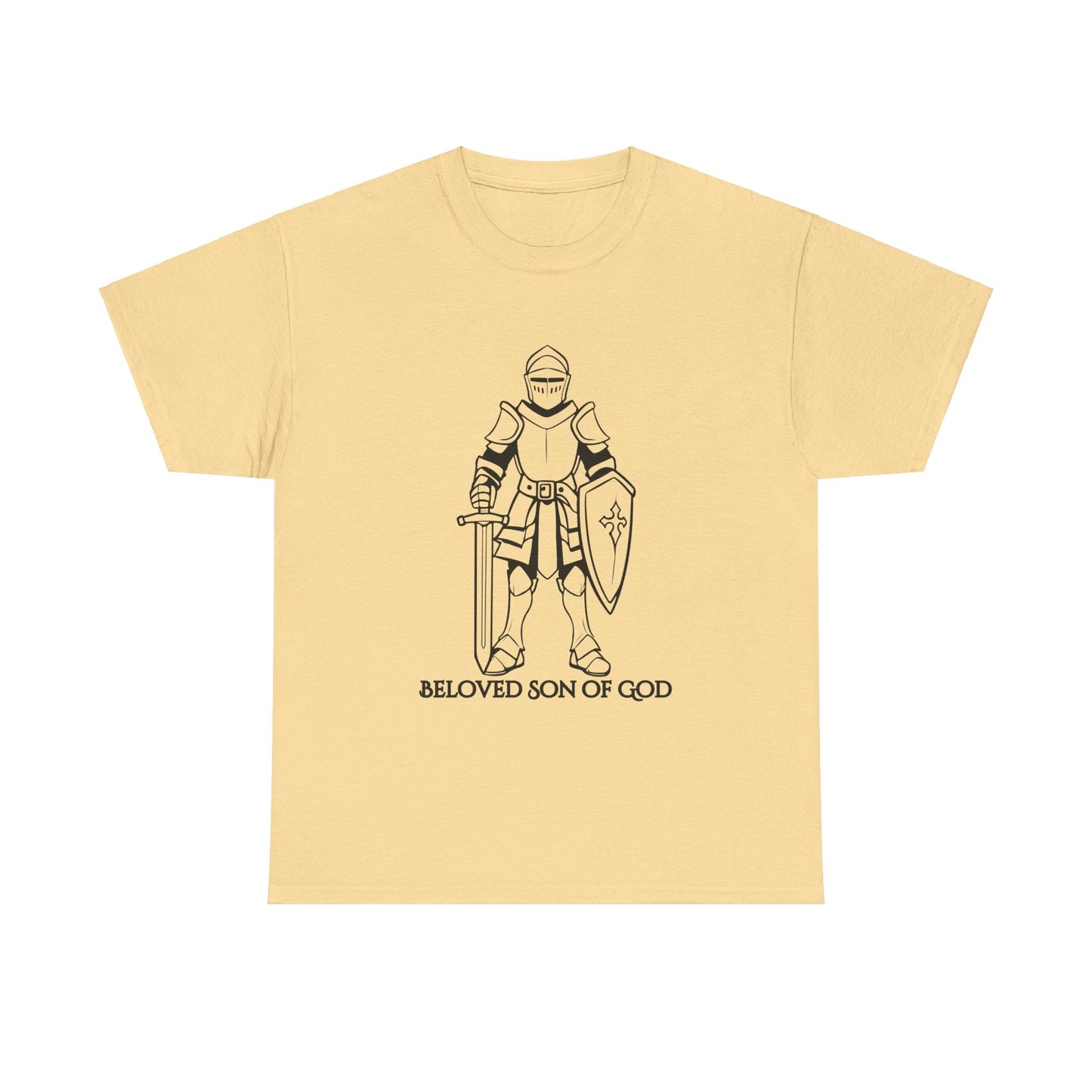 Beloved Son of God Men's Heavy Cotton Tee