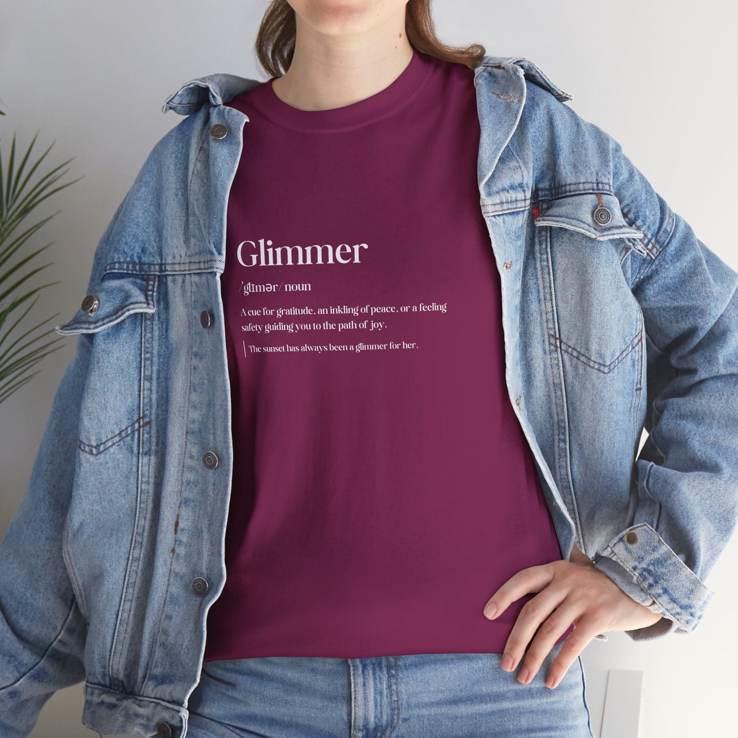 Glimmer Cotton Tee