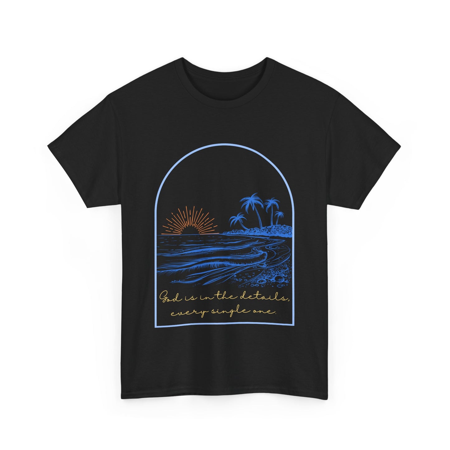 God is in the details Heavy Cotton Tee