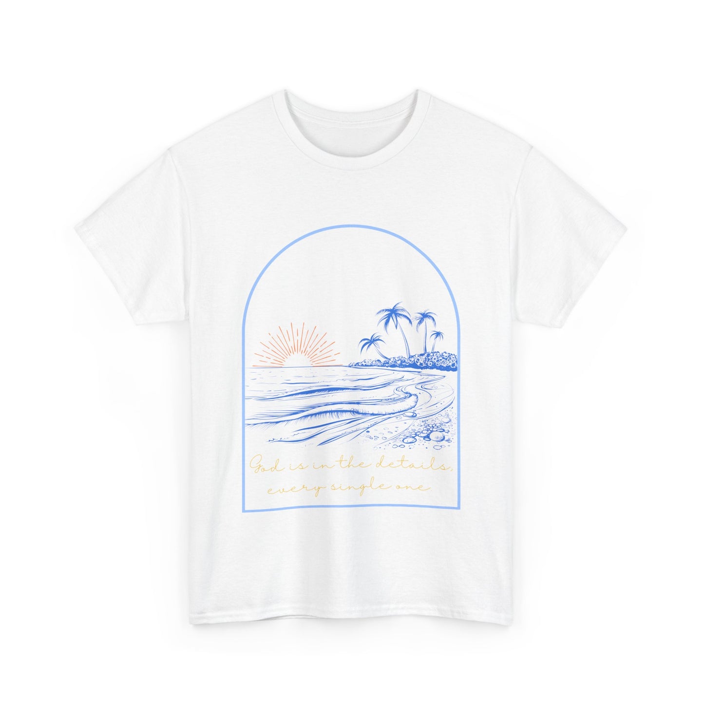 God is in the details Heavy Cotton Tee