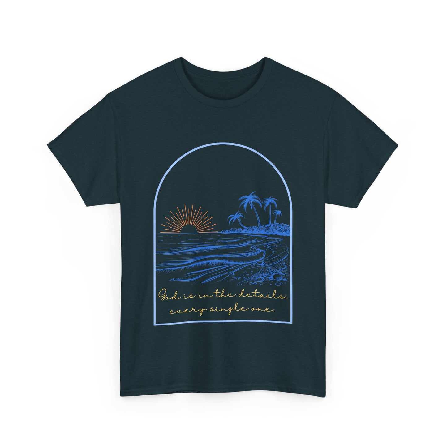 God is in the details Heavy Cotton Tee