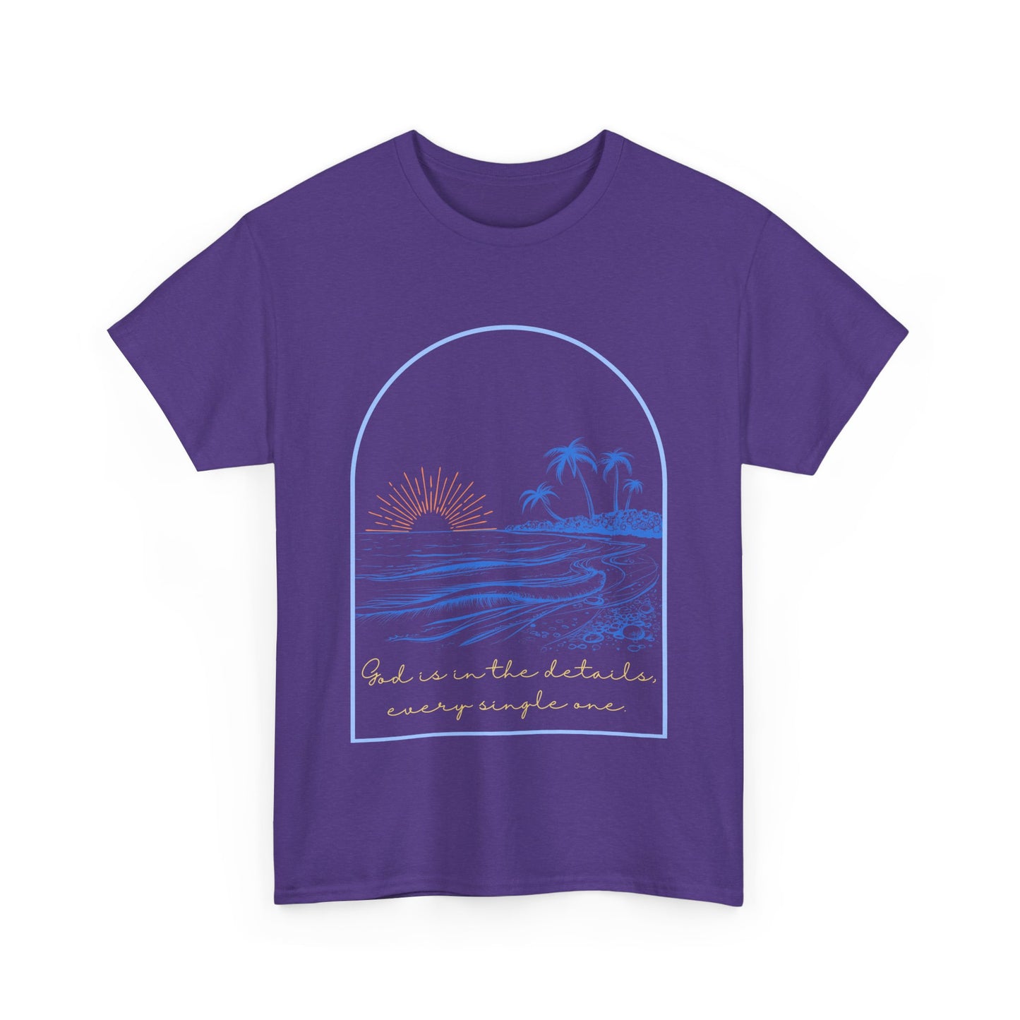 God is in the details Heavy Cotton Tee