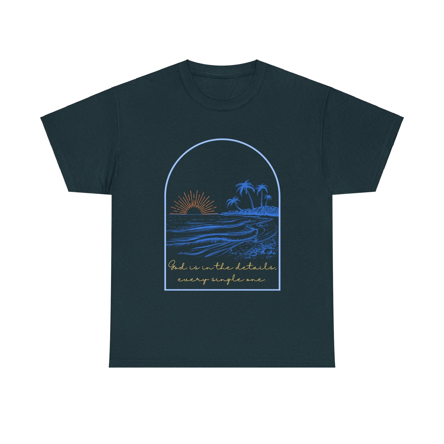 God is in the details Heavy Cotton Tee