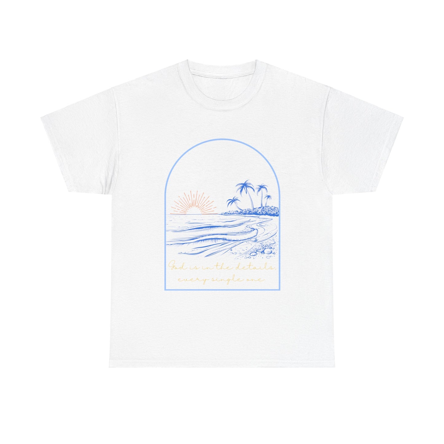 God is in the details Heavy Cotton Tee