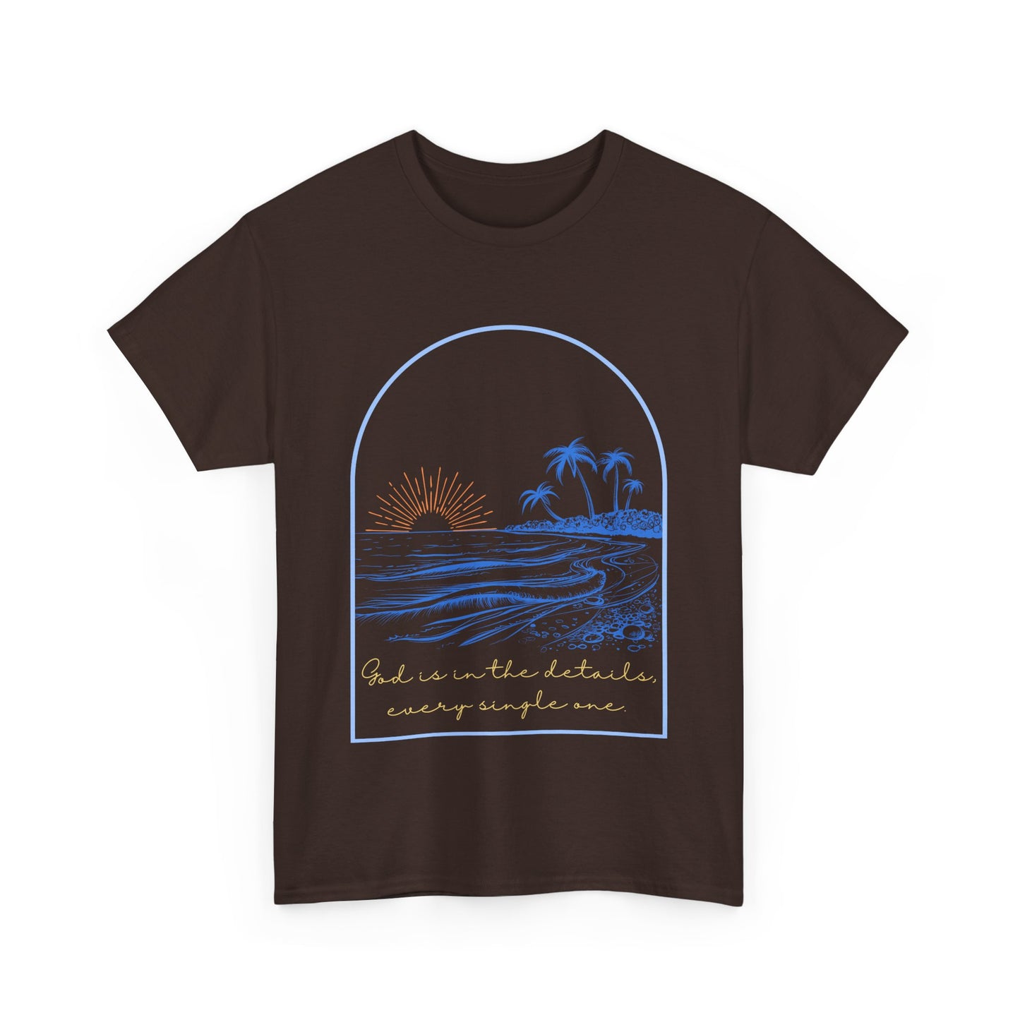 God is in the details Heavy Cotton Tee