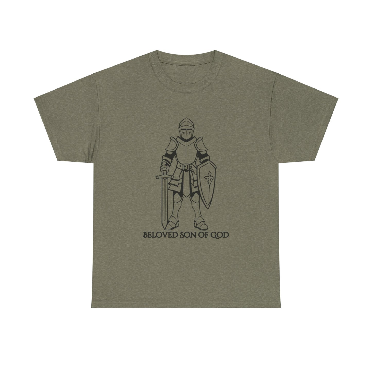 Beloved Son of God Men's Heavy Cotton Tee