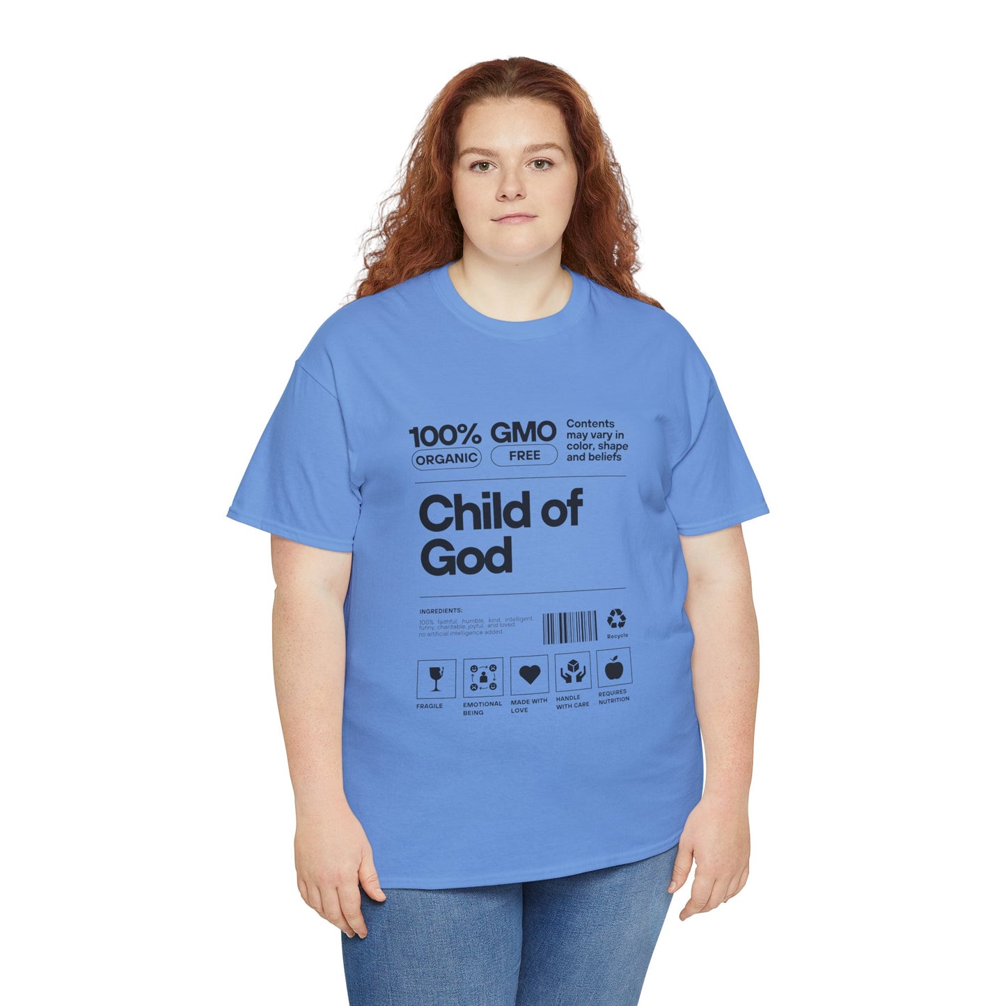 Child of God Label Cotton Tee