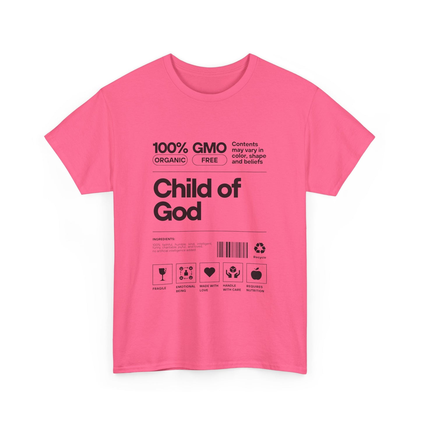 Child of God Label Cotton Tee