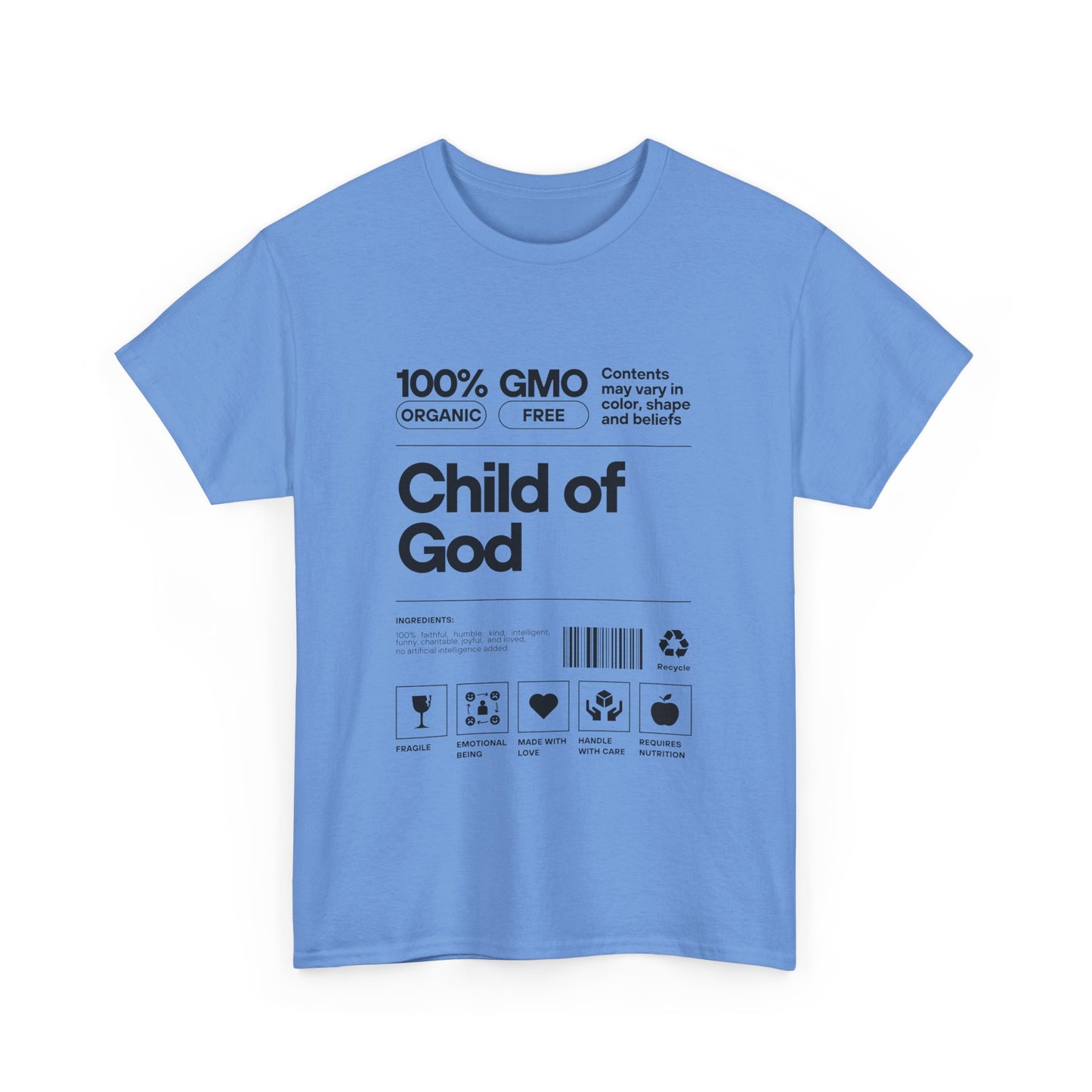 Child of God Label Cotton Tee
