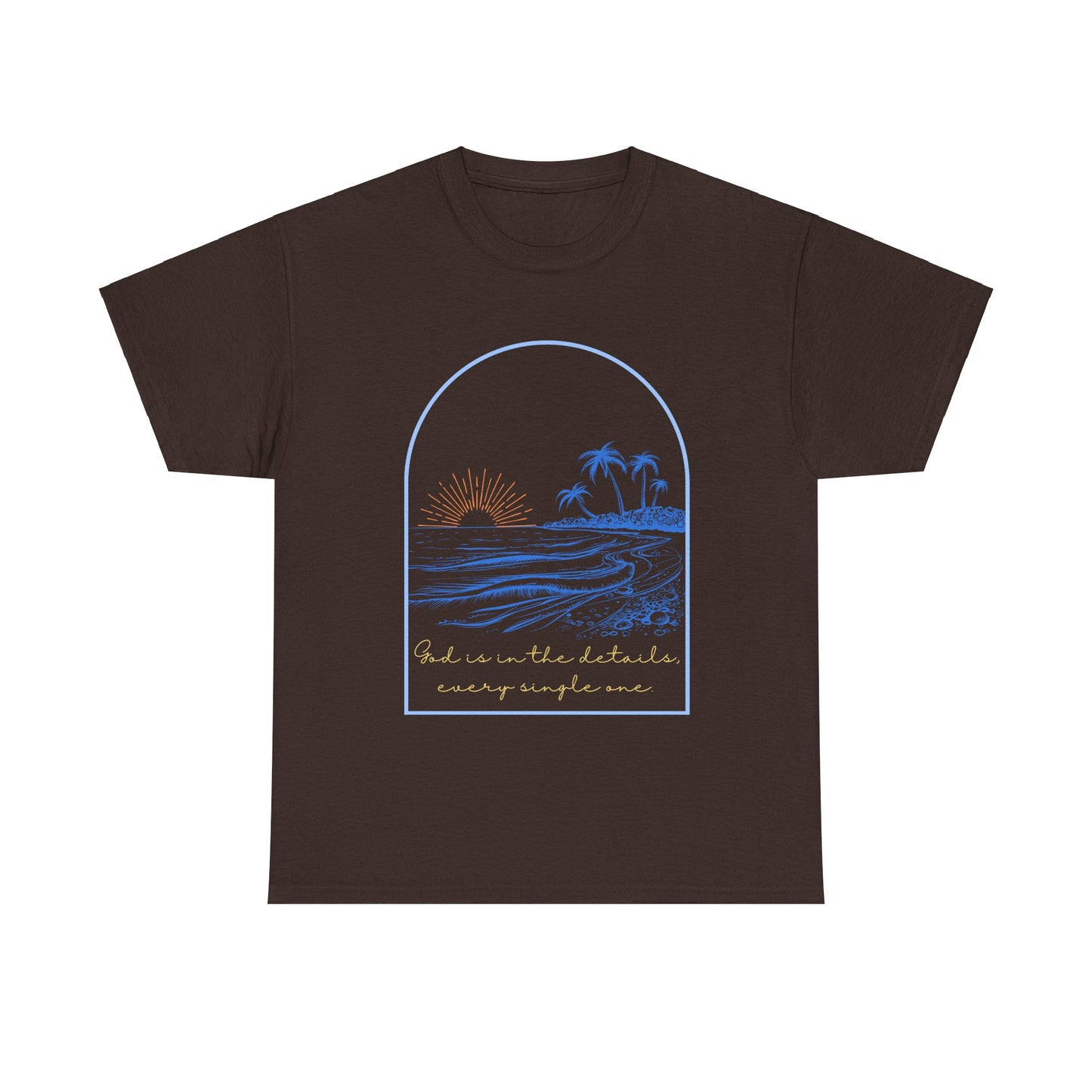 God is in the details Heavy Cotton Tee