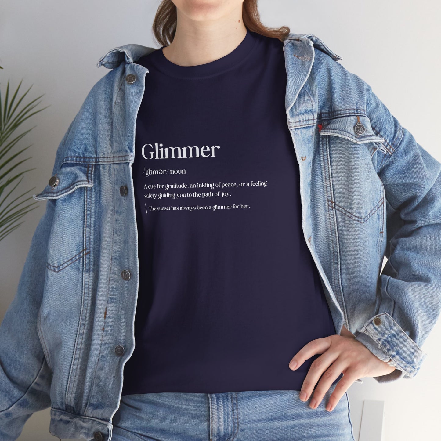 Glimmer Cotton Tee