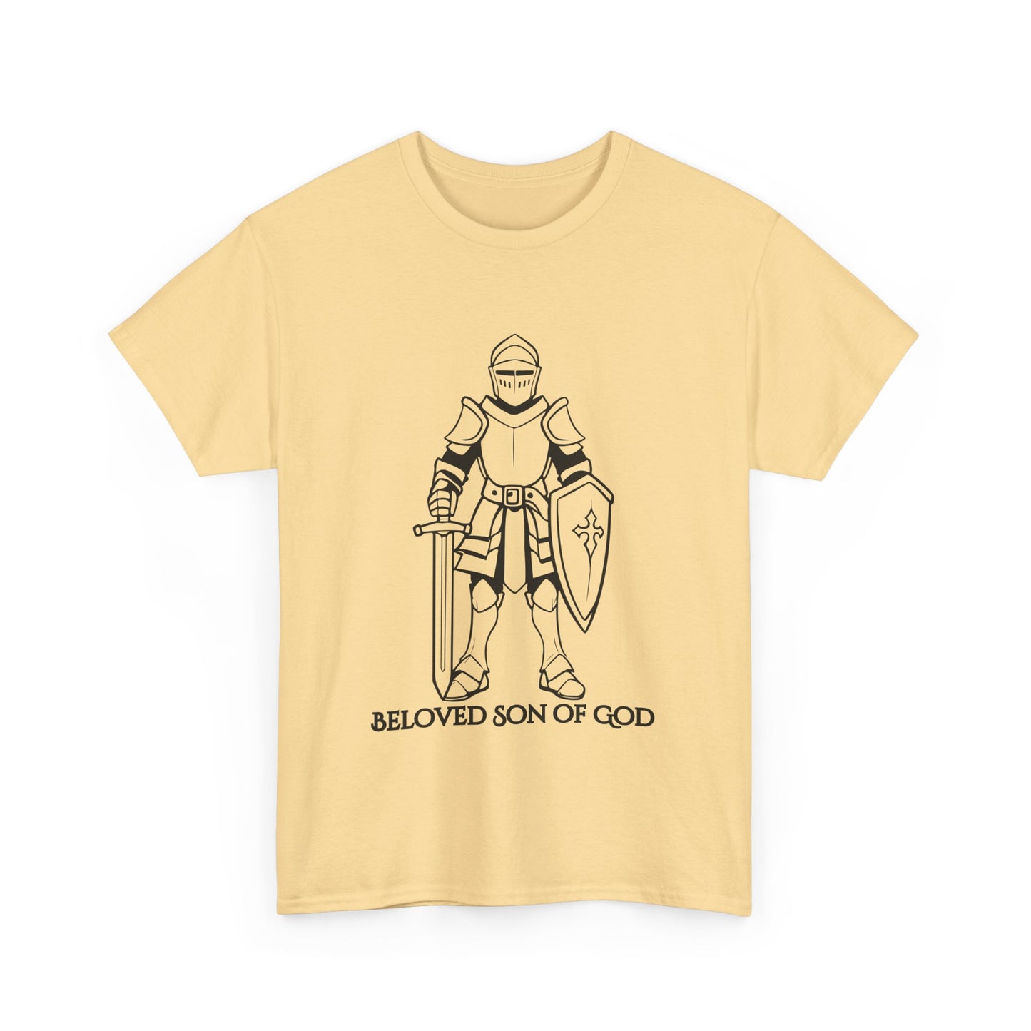 Beloved Son of God Men's Heavy Cotton Tee