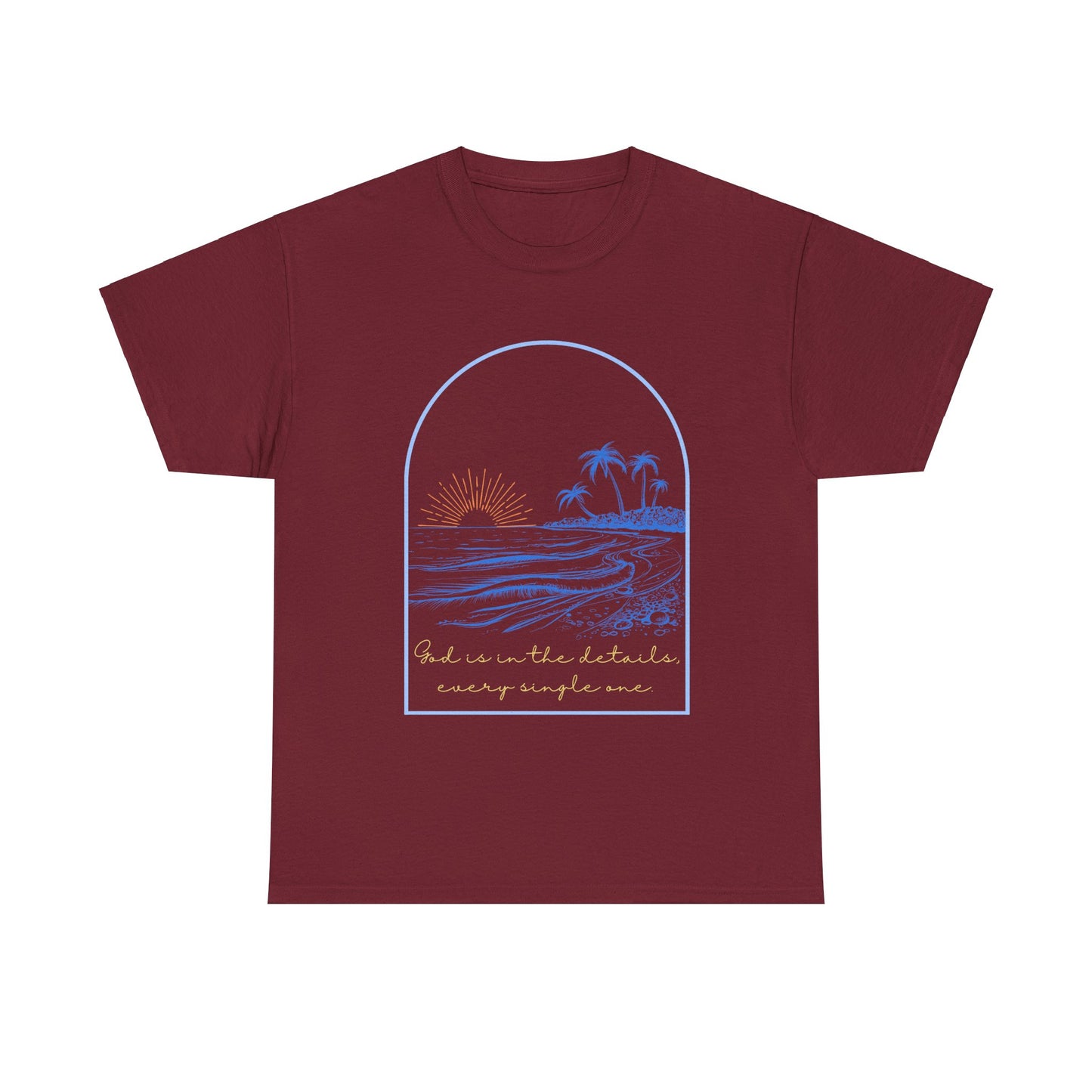 God is in the details Heavy Cotton Tee
