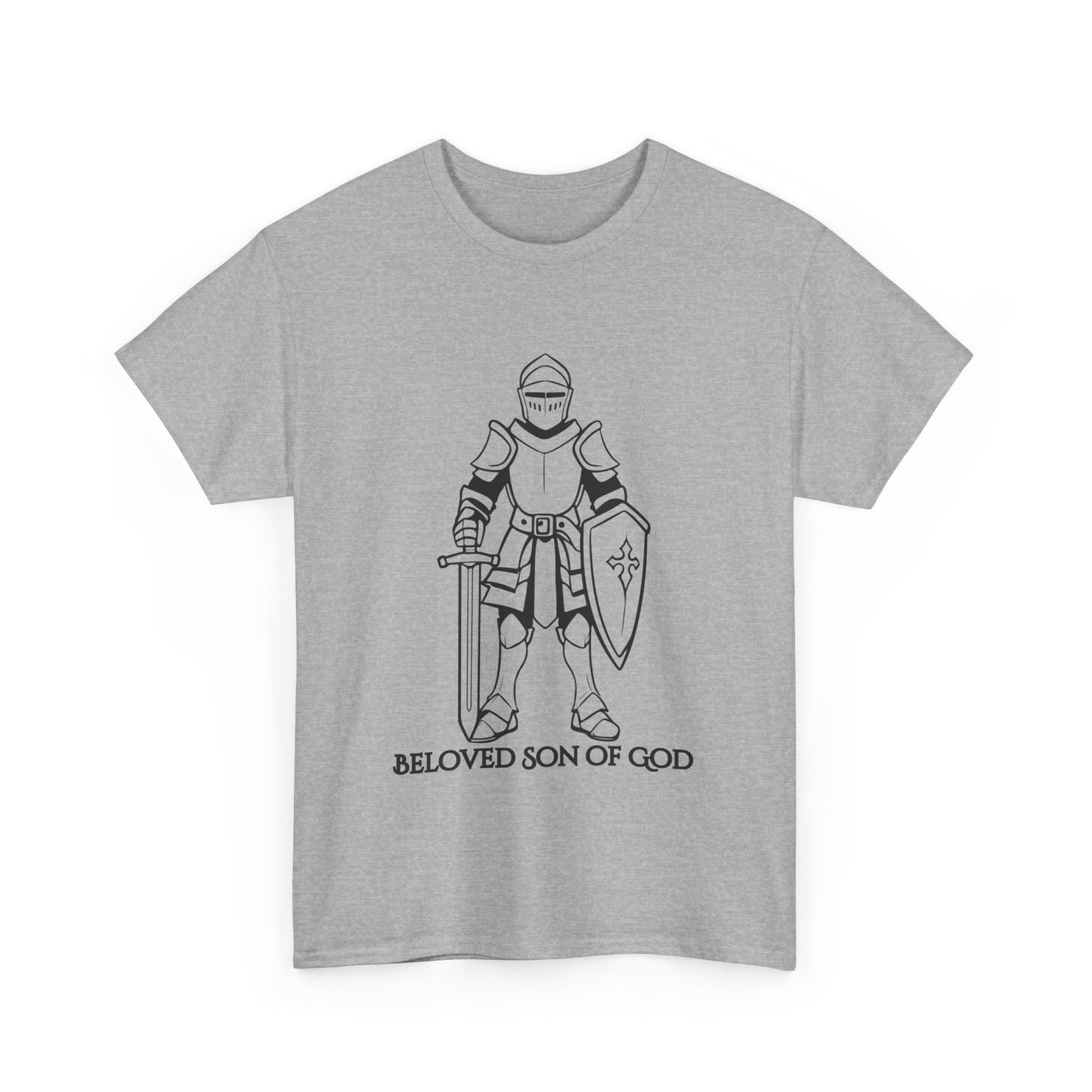 Beloved Son of God Men's Heavy Cotton Tee