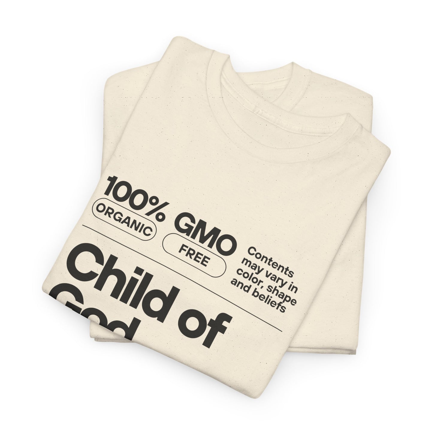 Child of God Label Cotton Tee