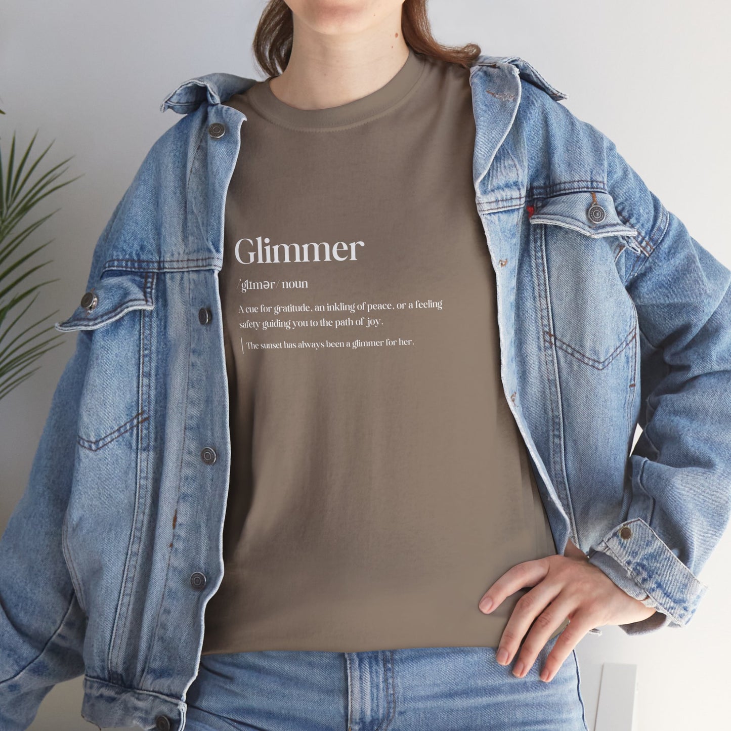 Glimmer Cotton Tee