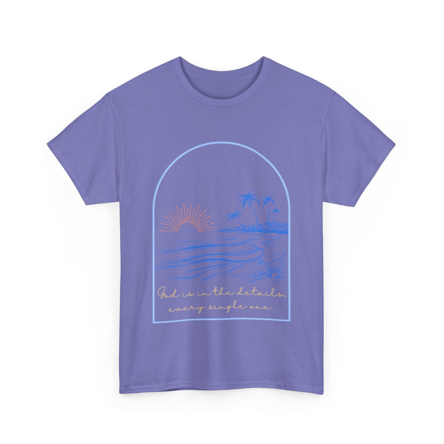 God is in the details Heavy Cotton Tee