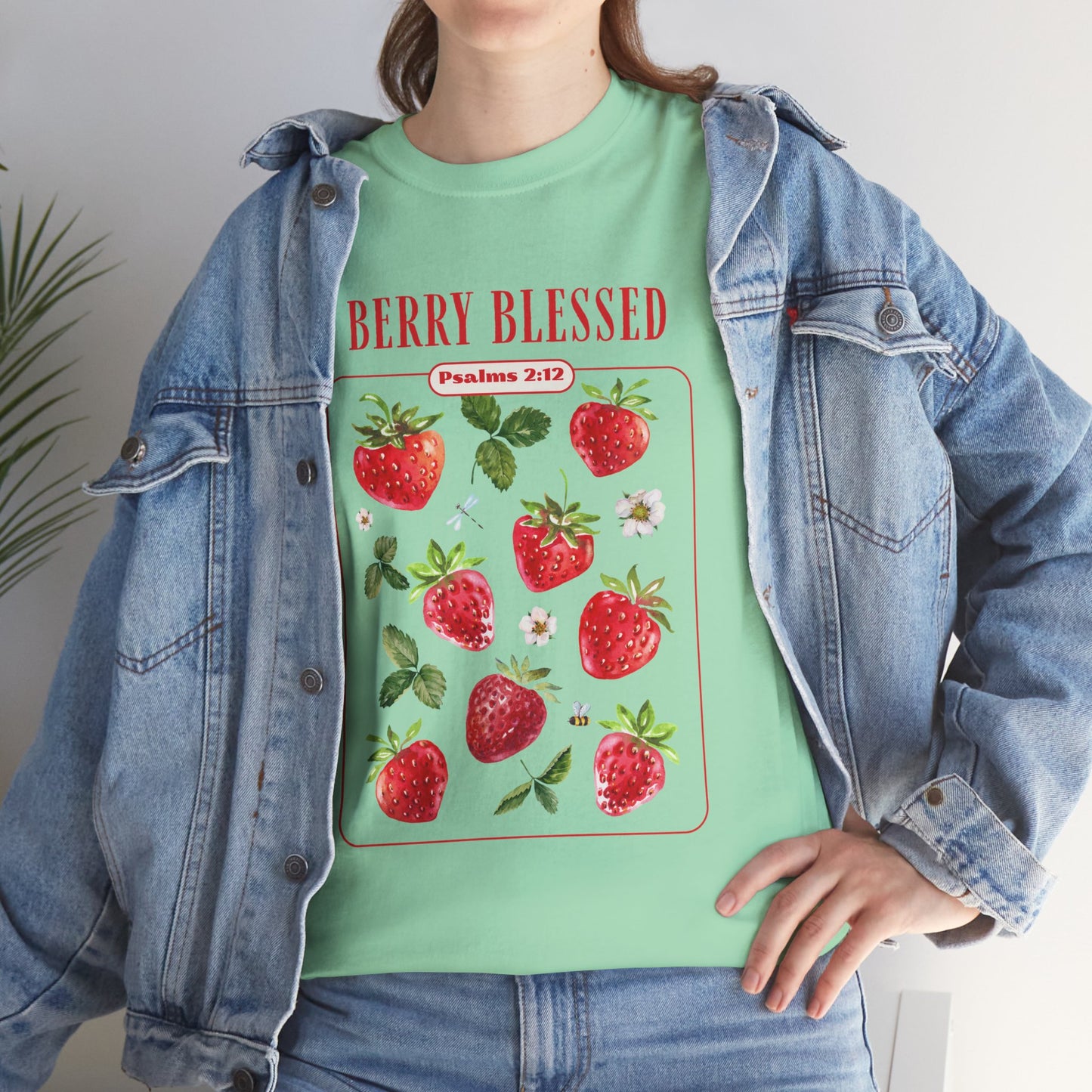 Berry Blessed Cotton Tee