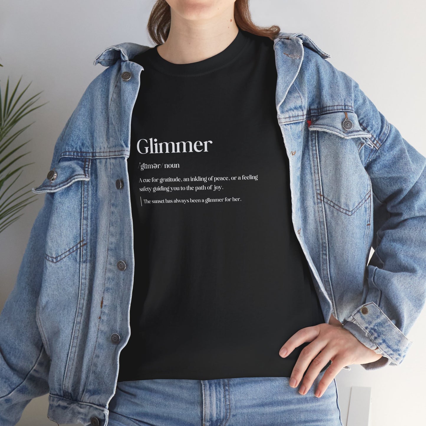 Glimmer Cotton Tee