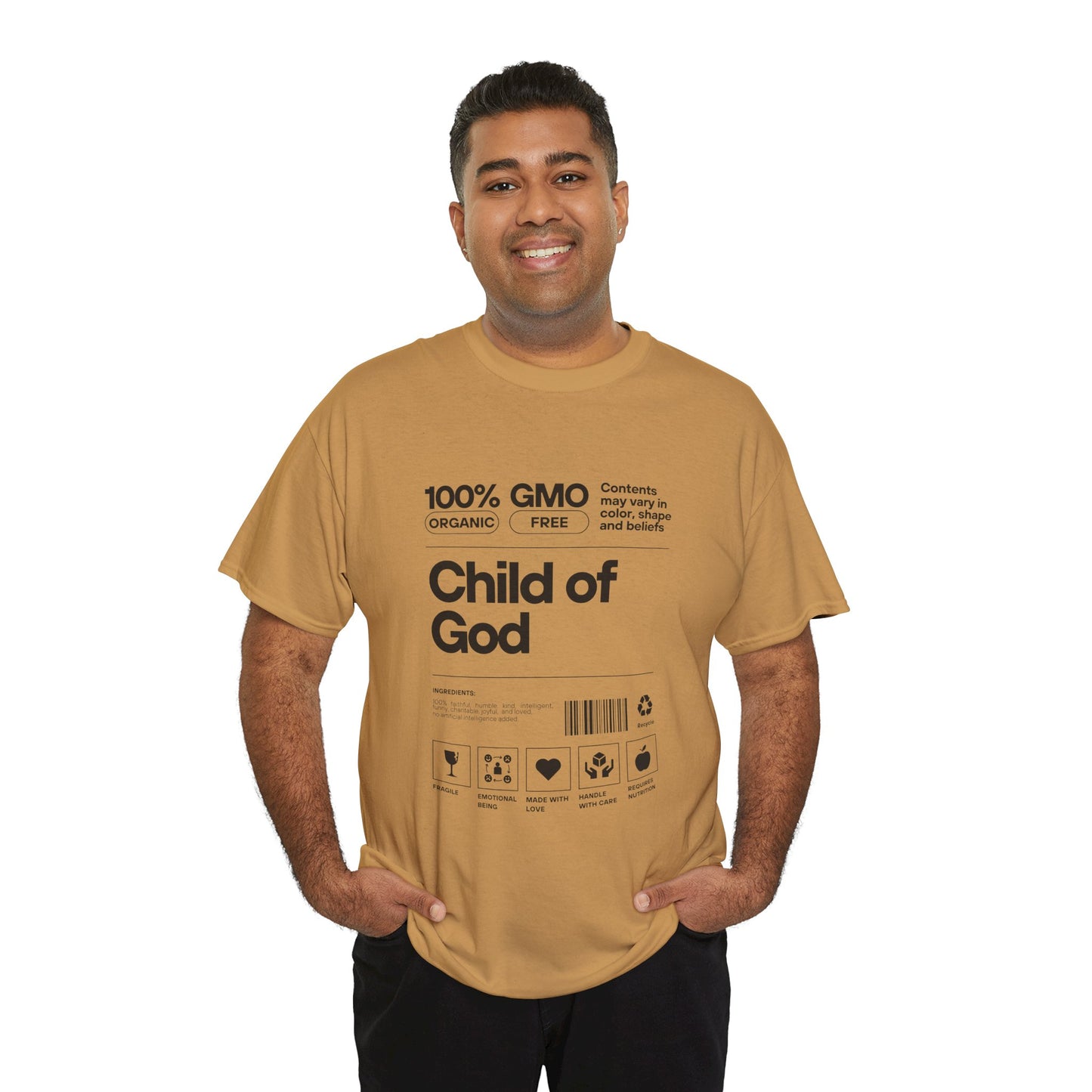 Child of God Label Cotton Tee