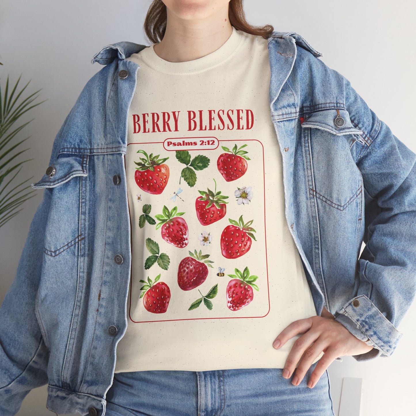 Berry Blessed Cotton Tee