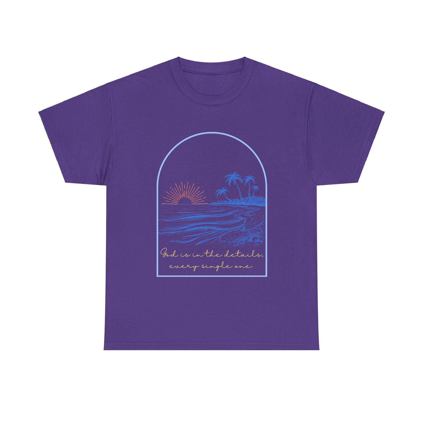God is in the details Heavy Cotton Tee