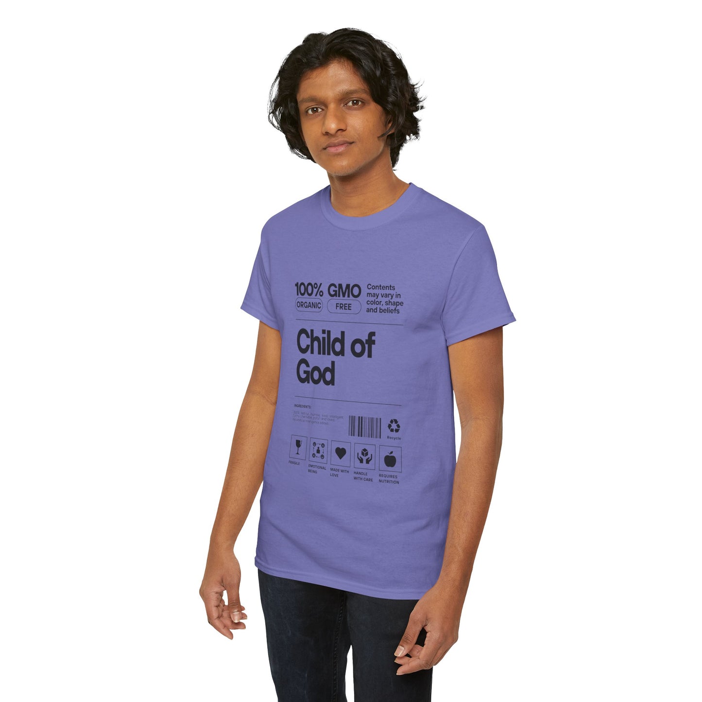 Child of God Label Cotton Tee