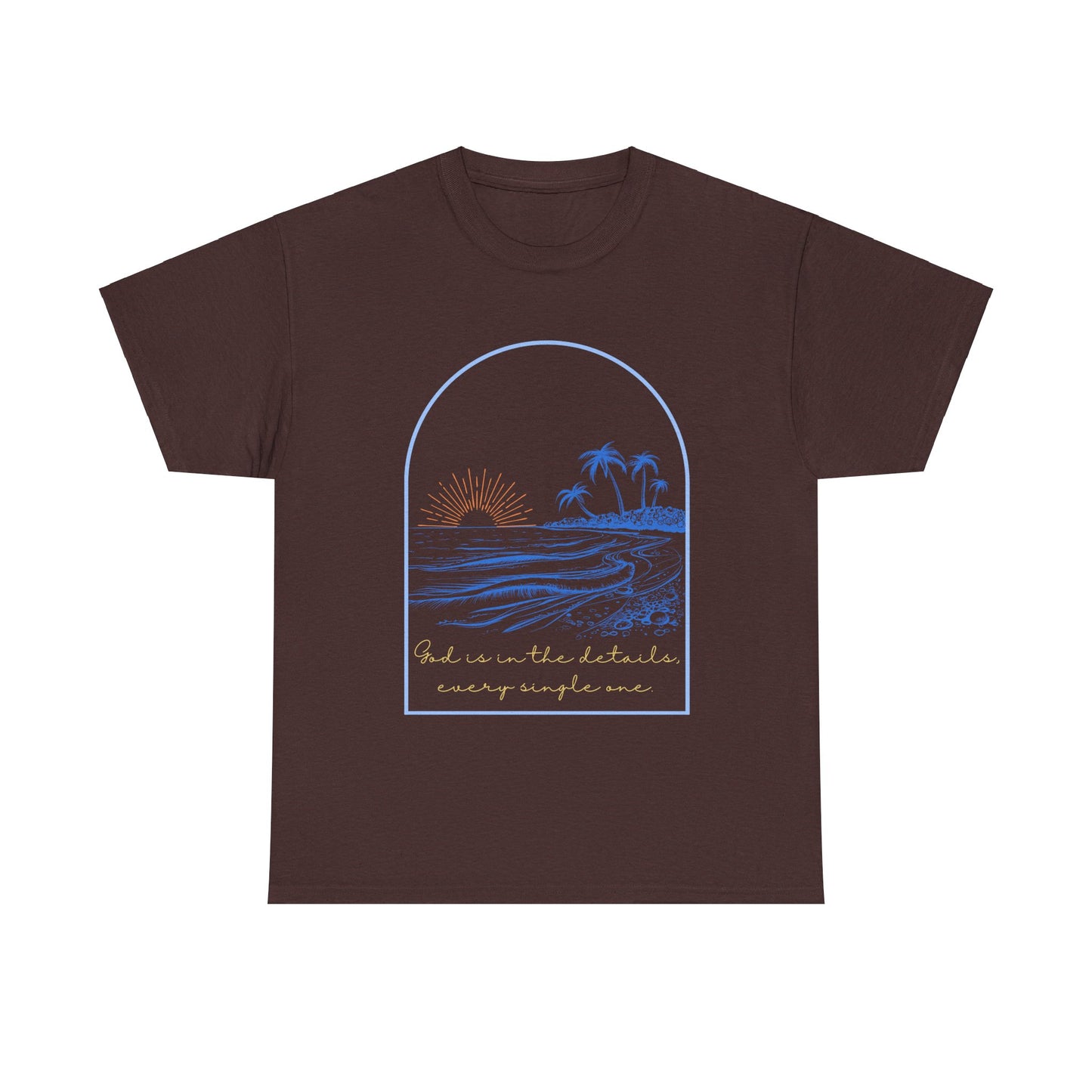 God is in the details Heavy Cotton Tee