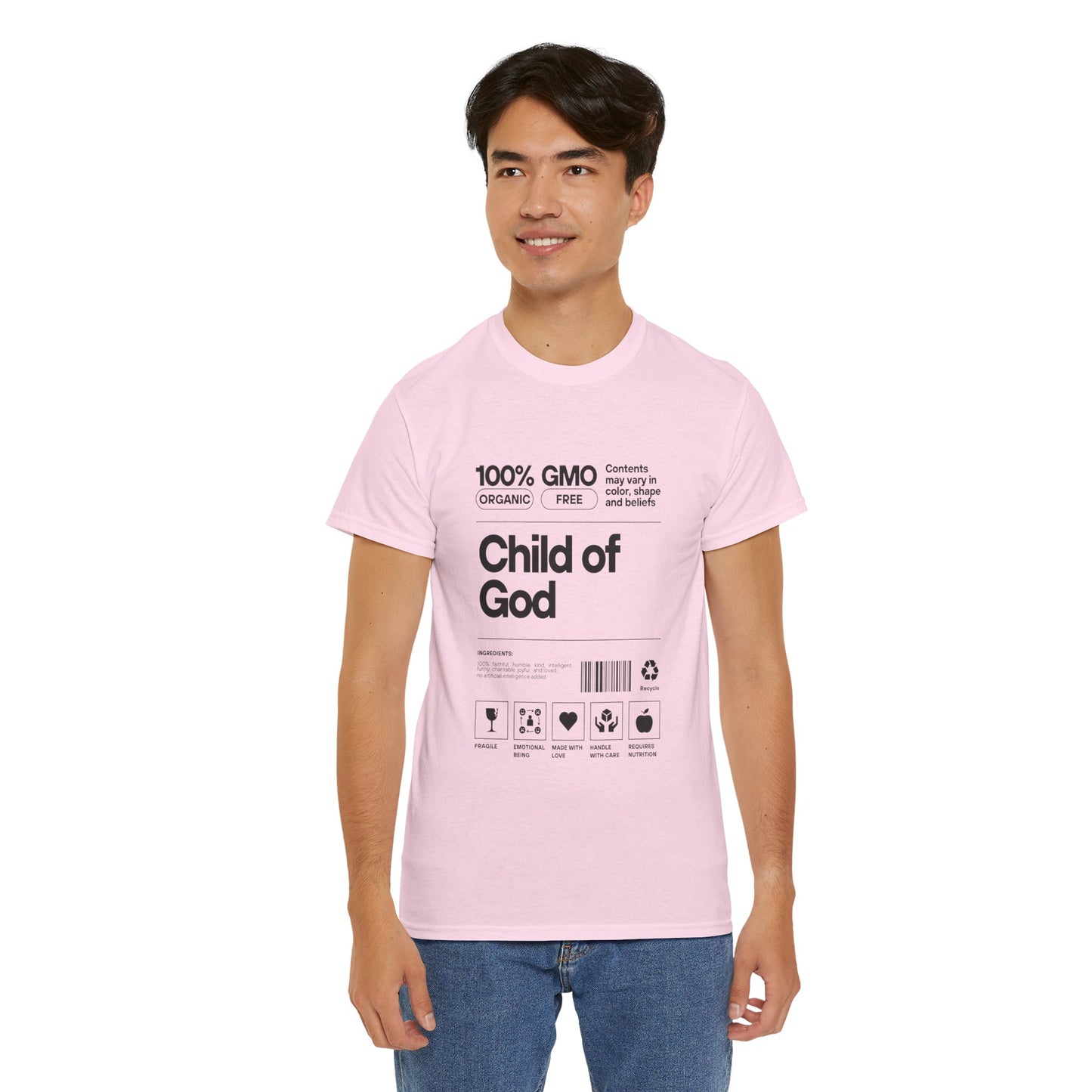 Child of God Label Cotton Tee