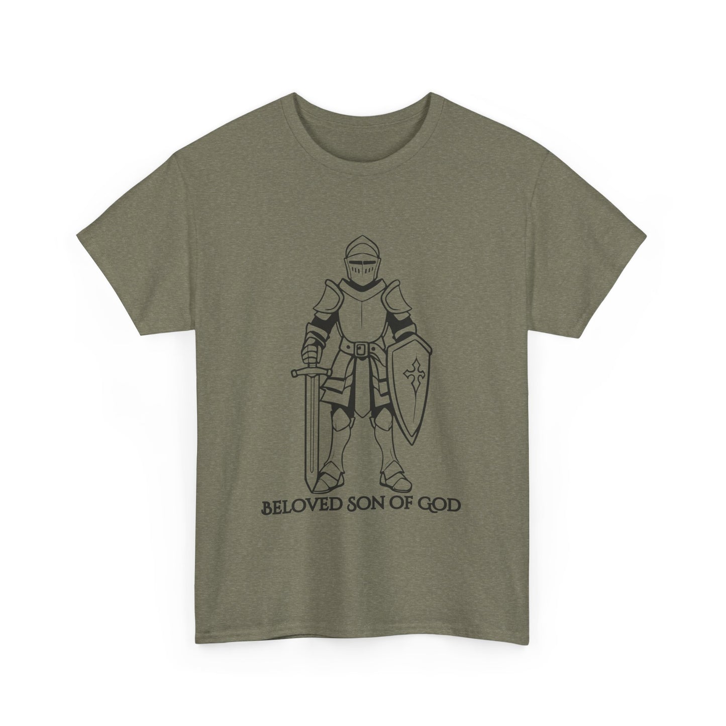 Beloved Son of God Men's Heavy Cotton Tee