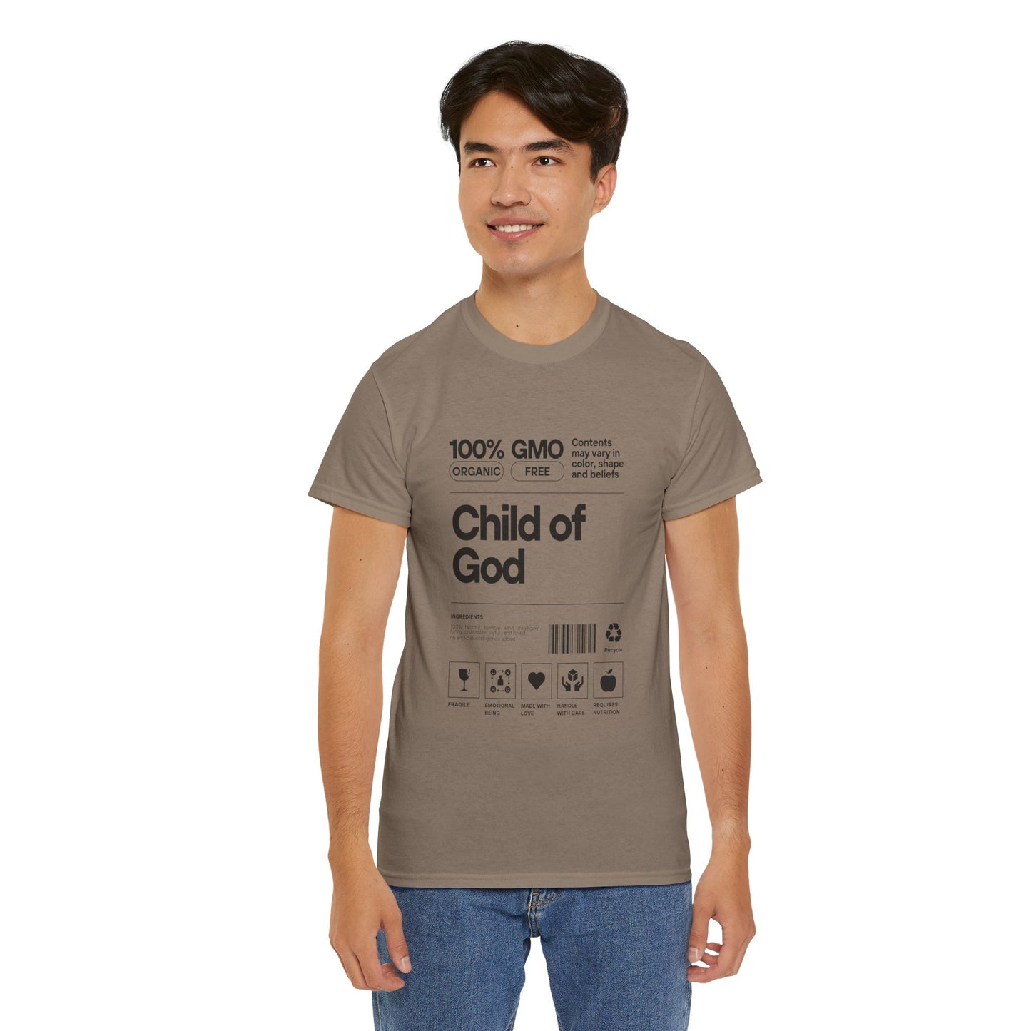 Child of God Label Cotton Tee