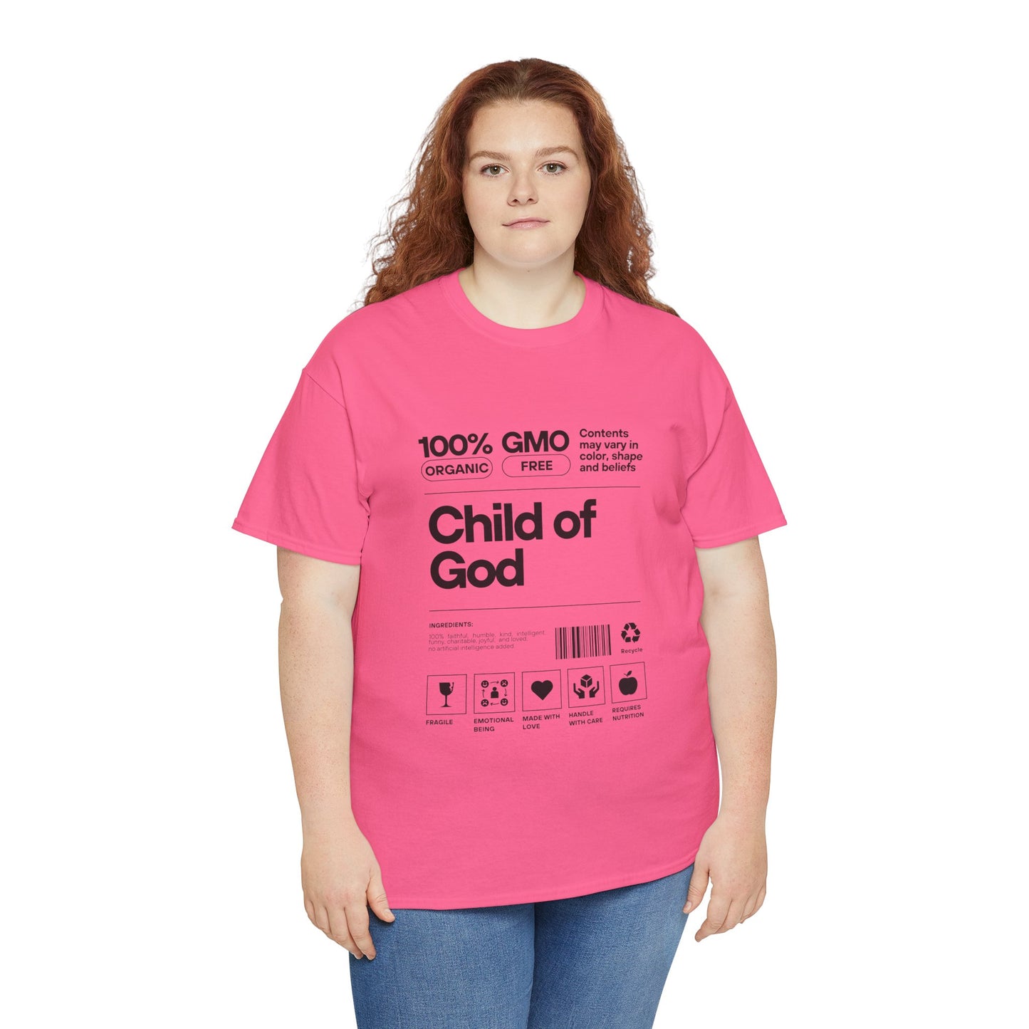 Child of God Label Cotton Tee