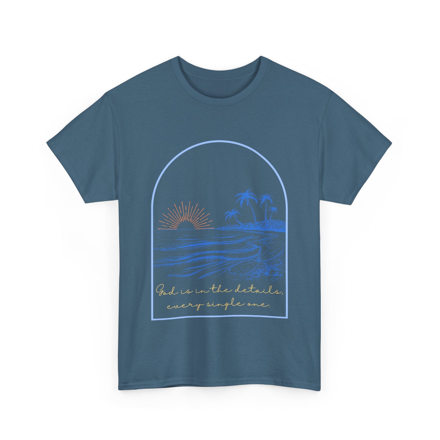 God is in the details Heavy Cotton Tee