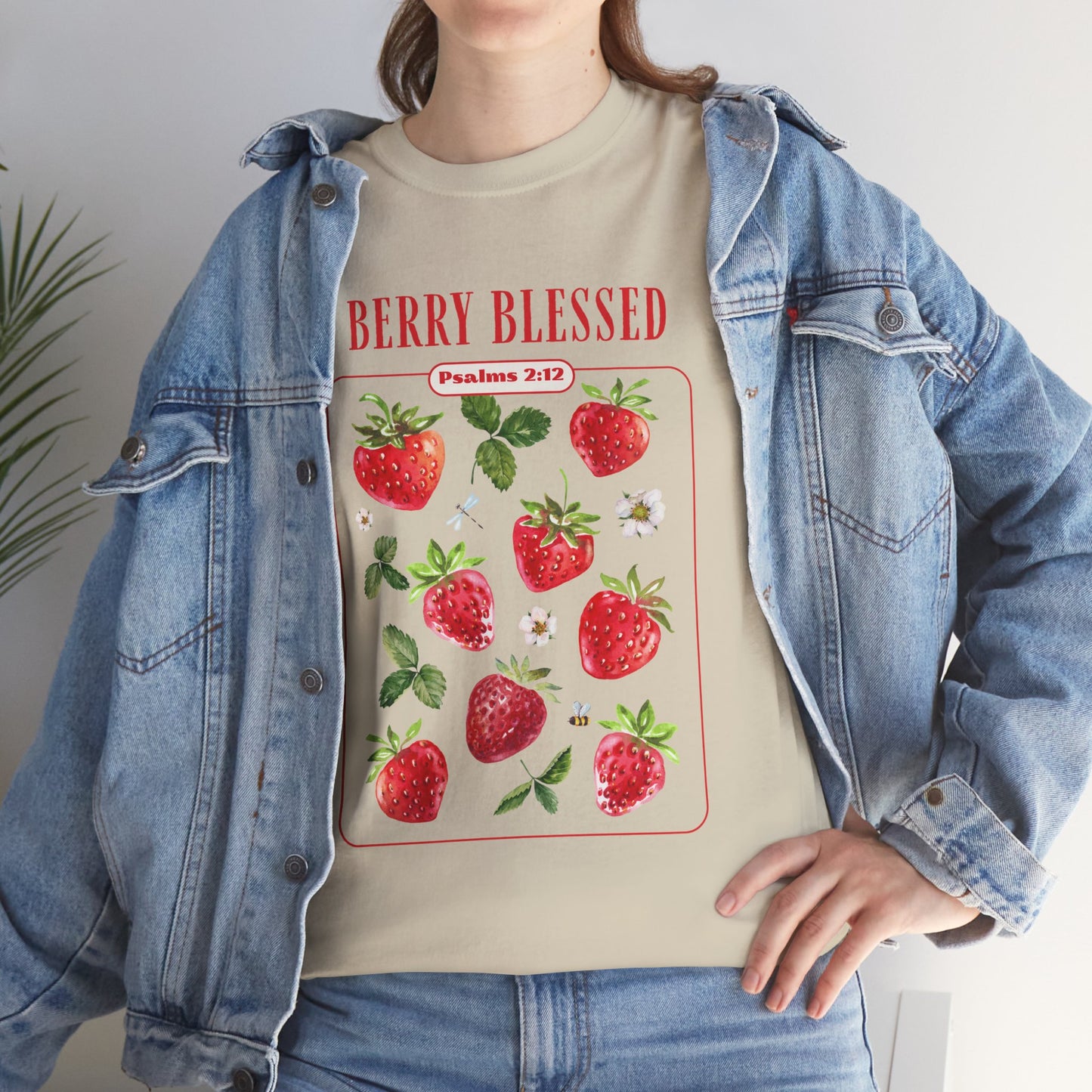 Berry Blessed Cotton Tee