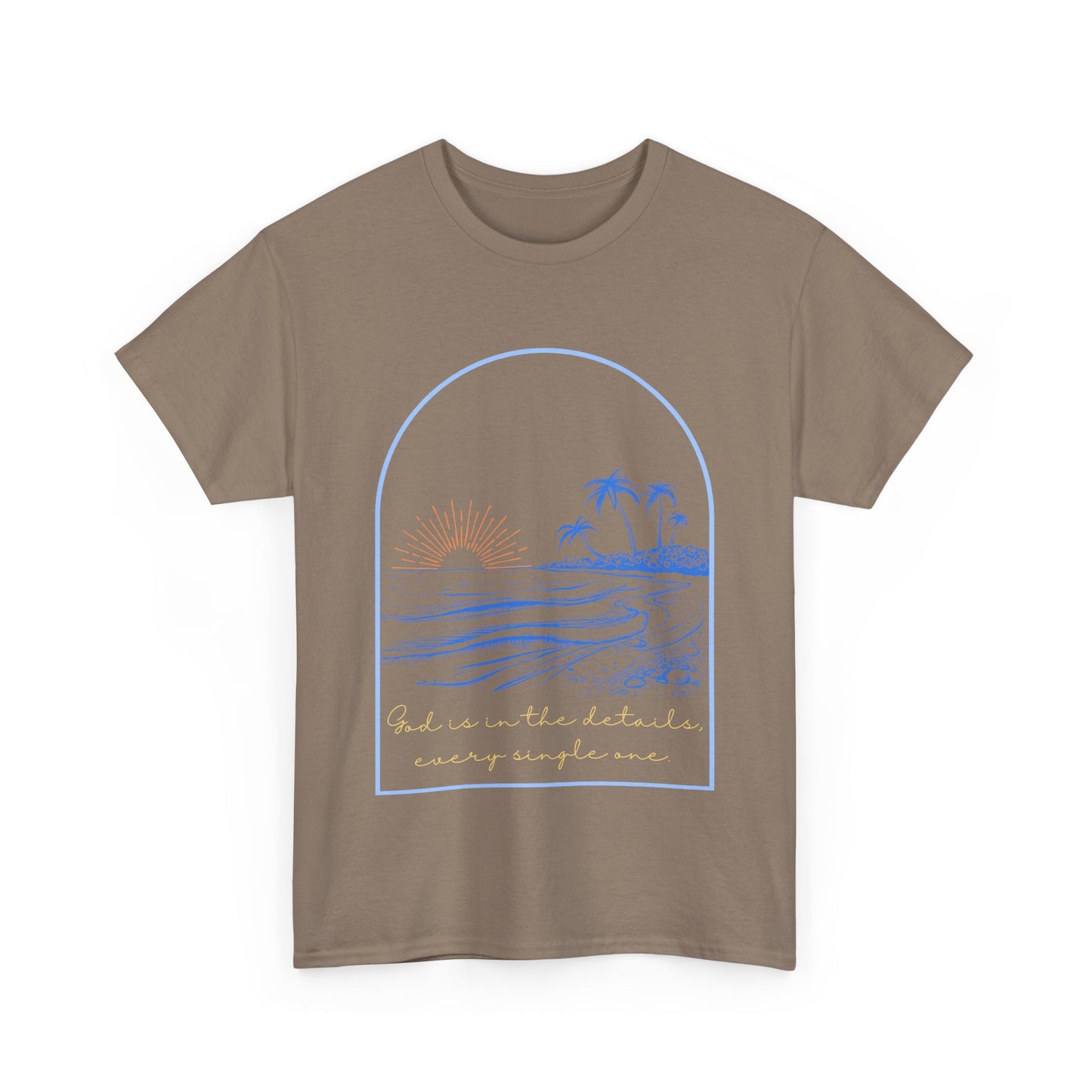 God is in the details Heavy Cotton Tee