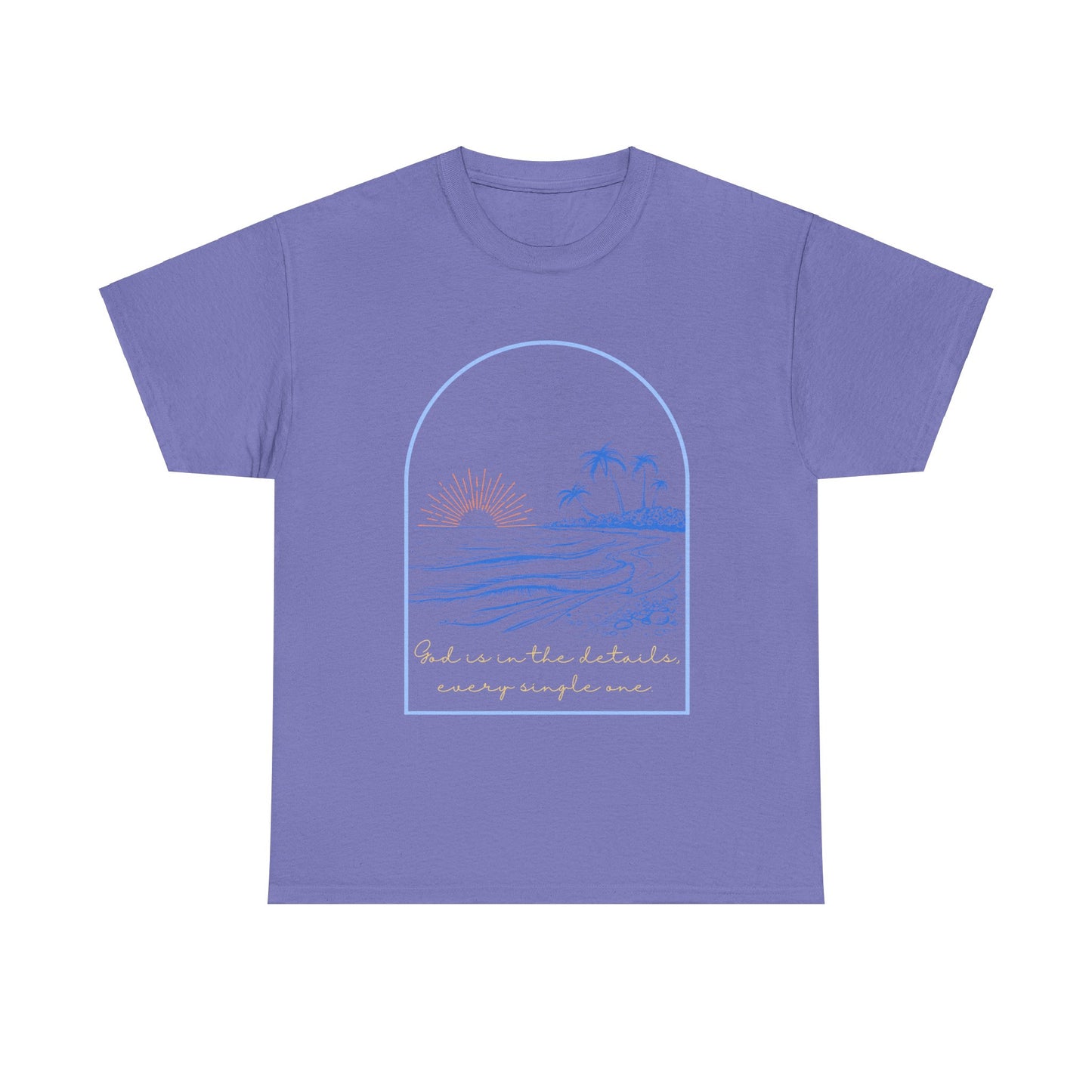 God is in the details Heavy Cotton Tee