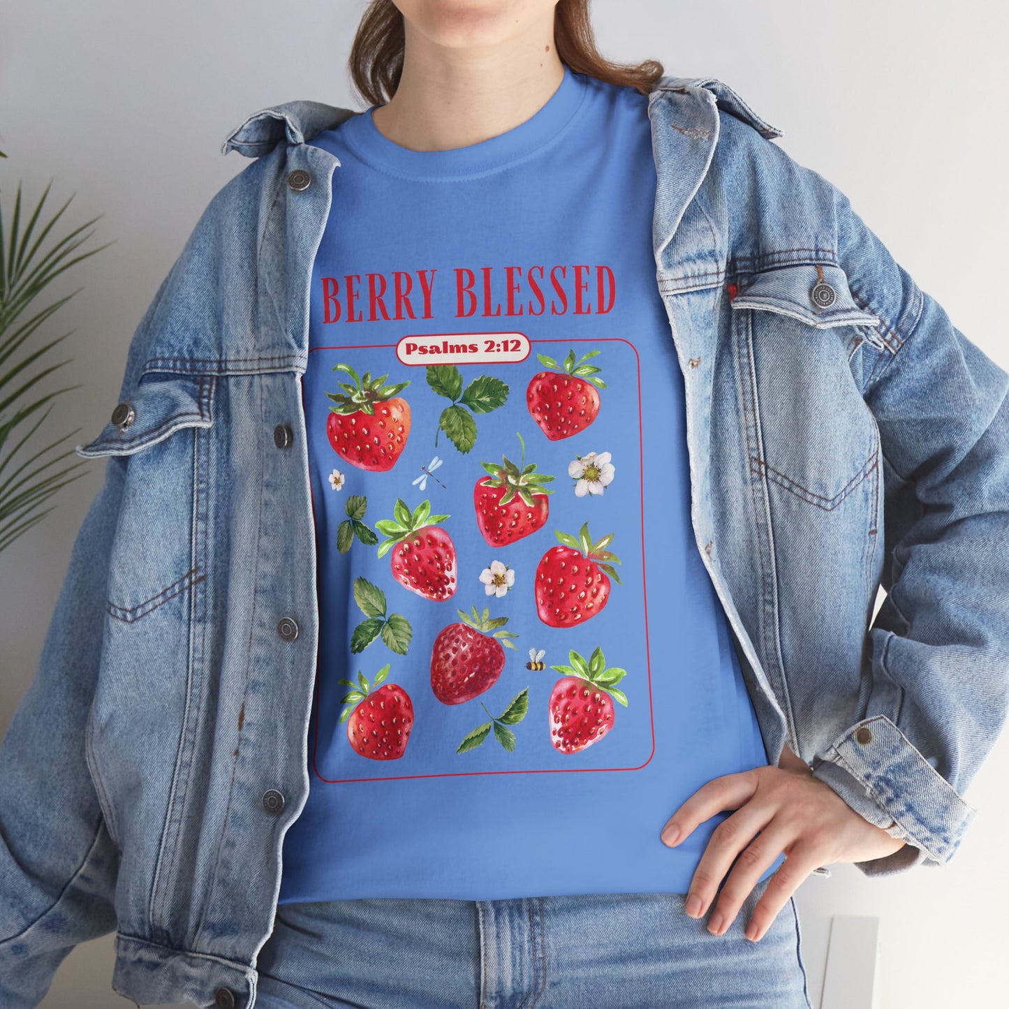 Berry Blessed Cotton Tee