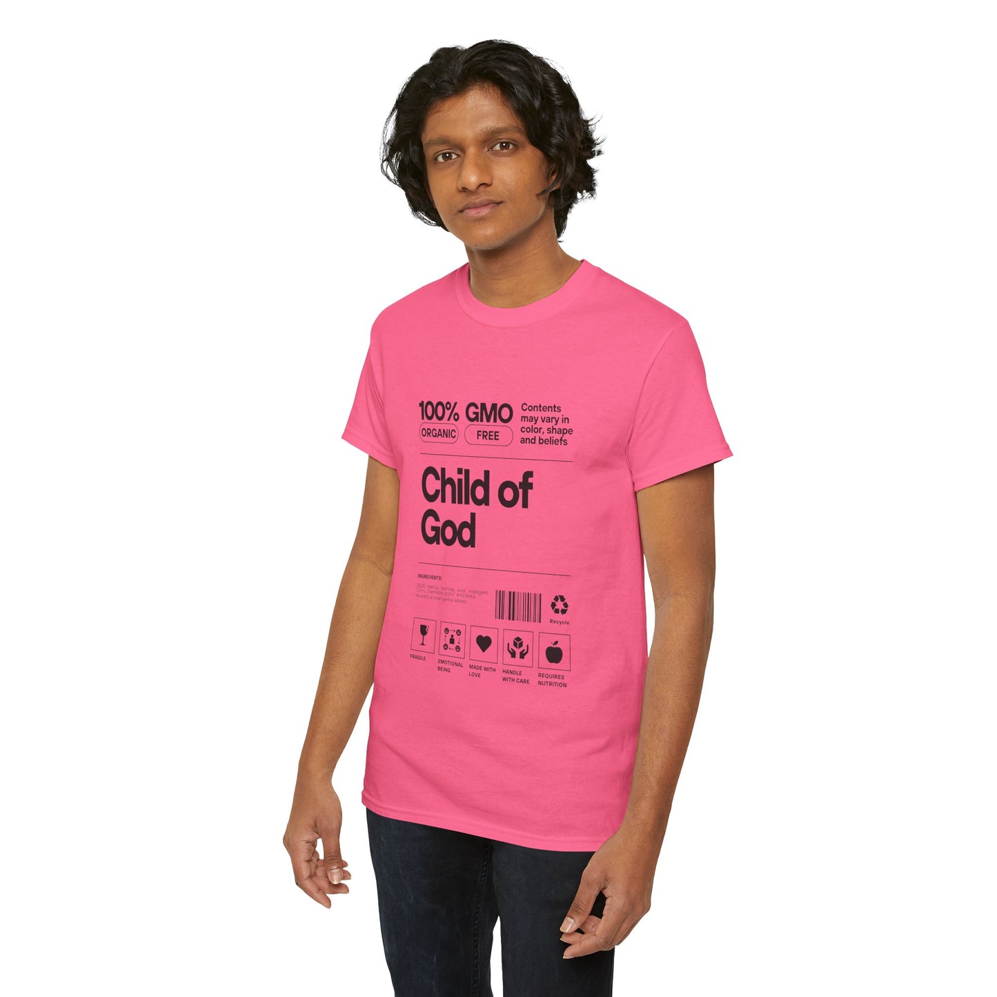Child of God Label Cotton Tee