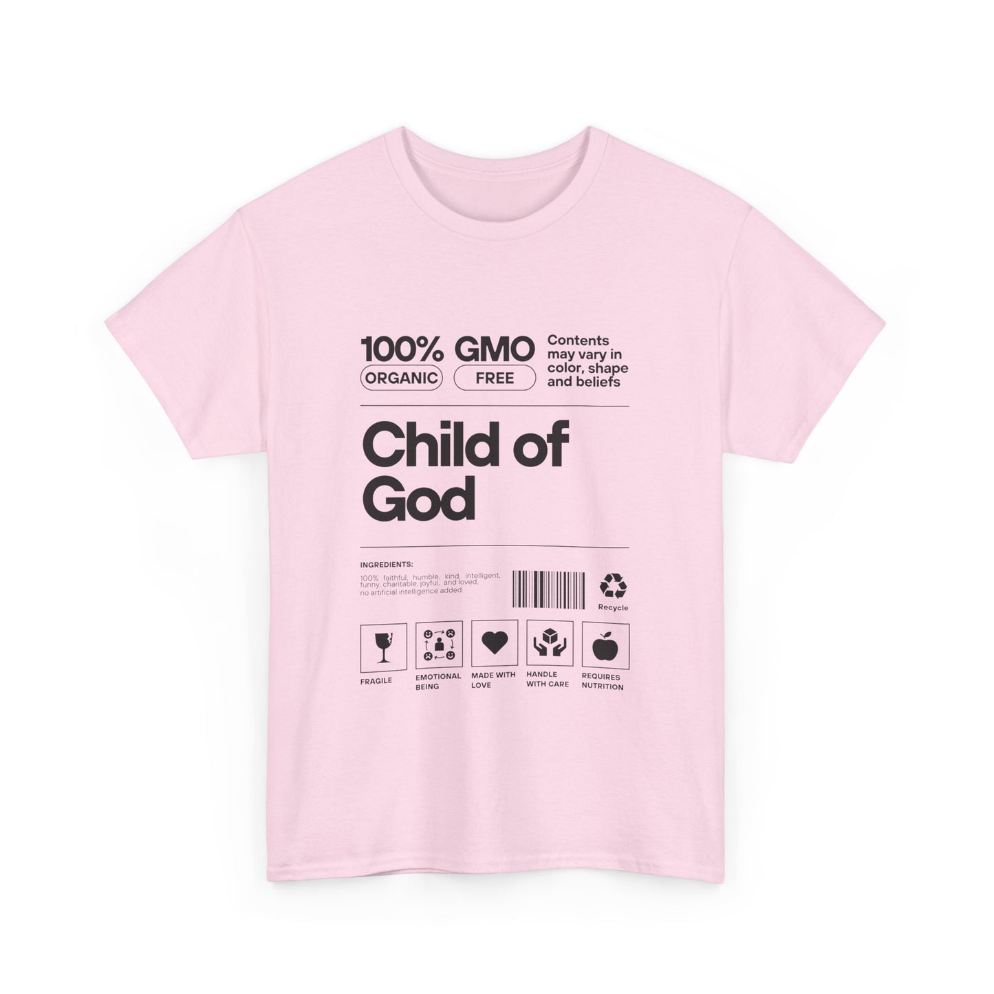 Child of God Label Cotton Tee