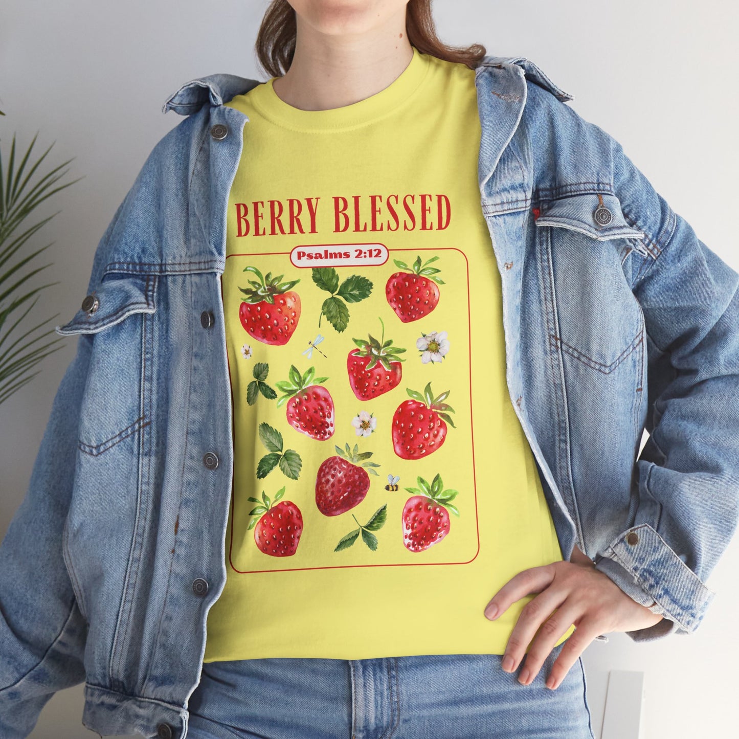 Berry Blessed Cotton Tee